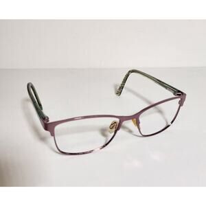 Brooklyn Frames Eyeglasses Green Purple/Pink Metal